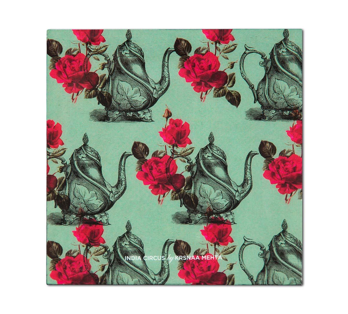 India Circus Mystic Rose Kettles Table Coaster
