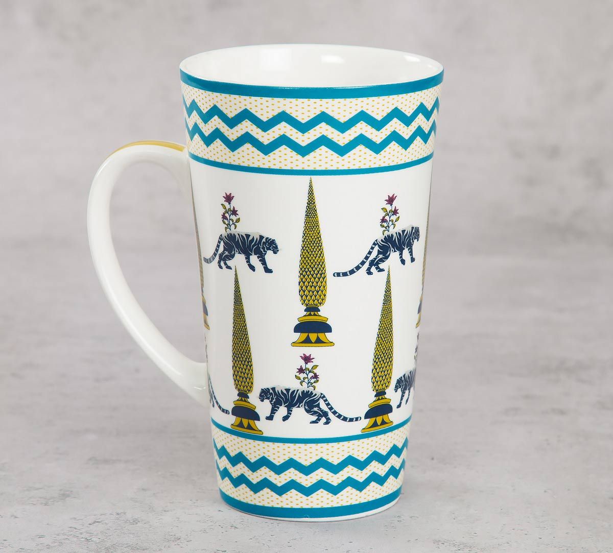 India Circus Mystical Garden Conical Mug (Set of 2)