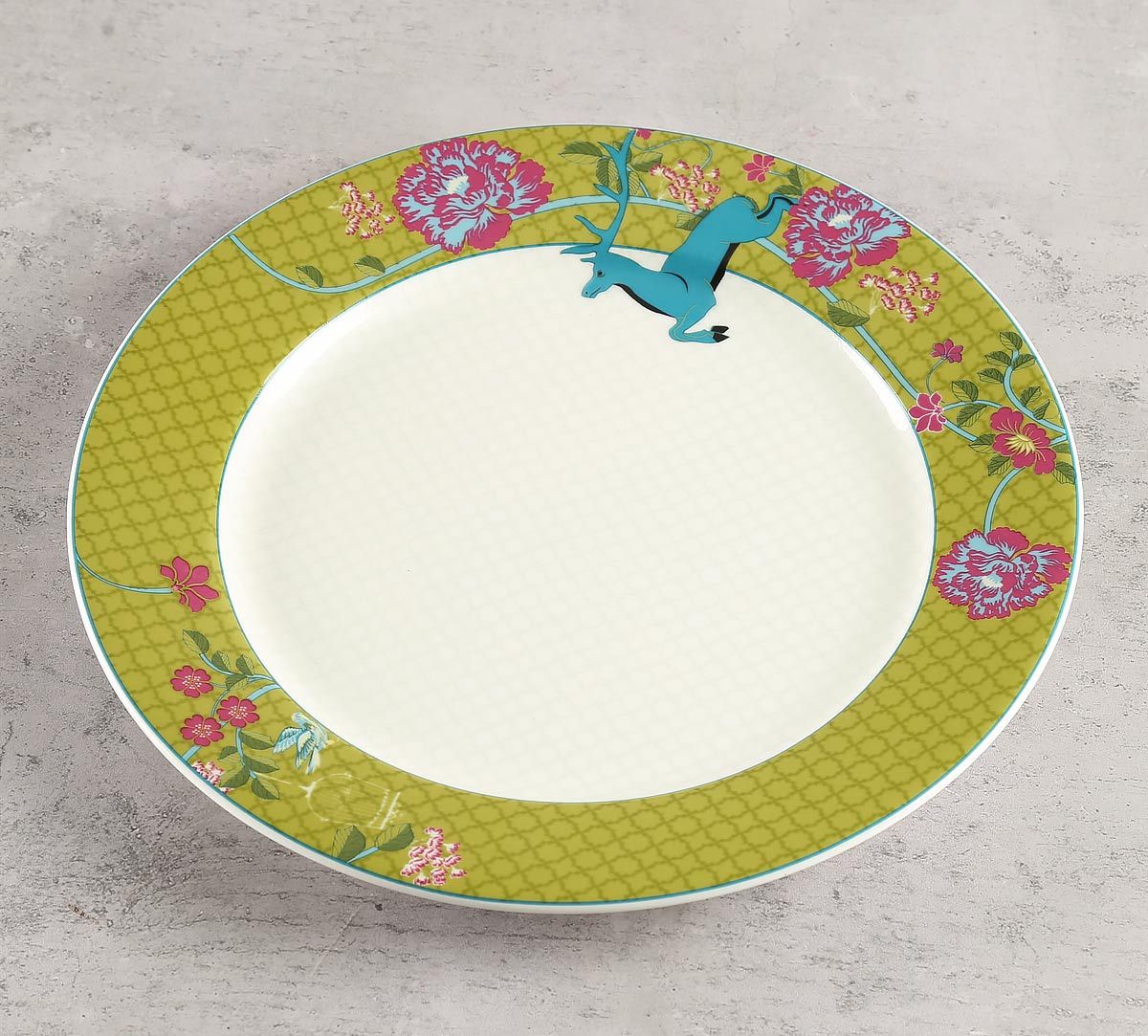 India Circus Natures Essence Paradise Dinner Plate