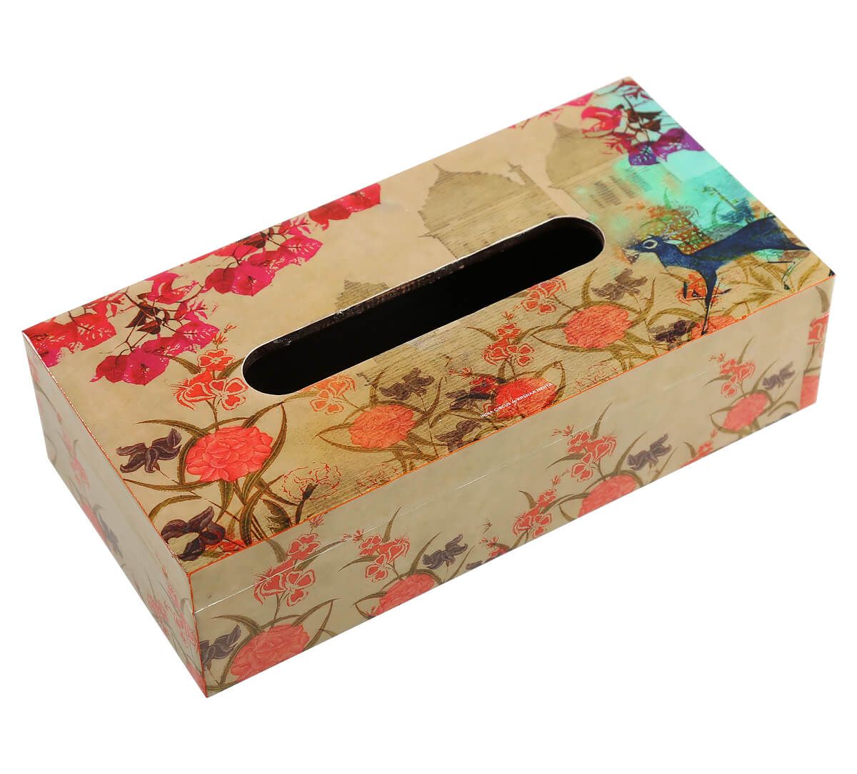 India Circus Palaces in Paradise Tissue Box Holder