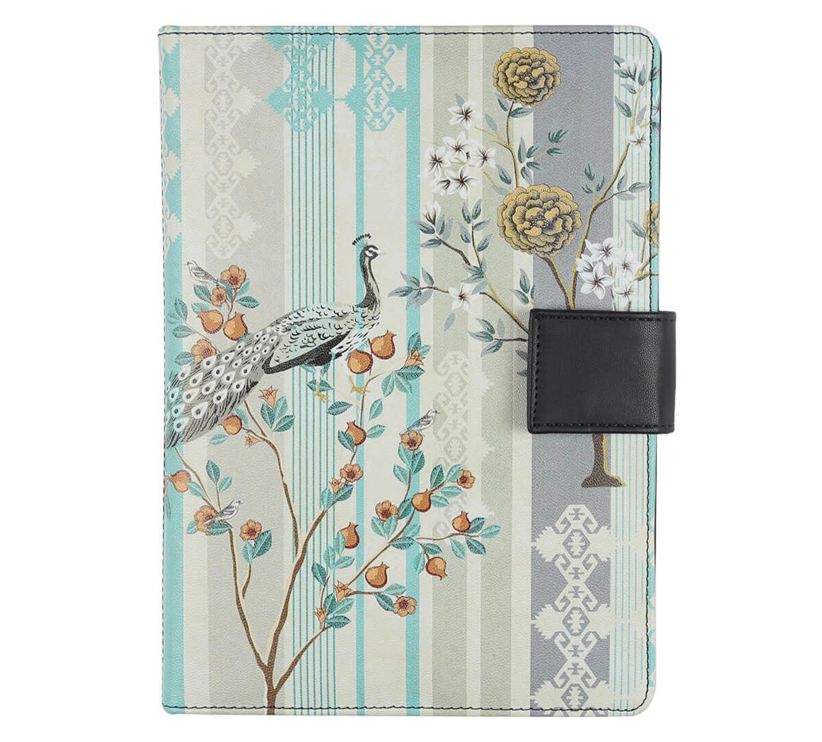 India Circus Peafowl Eclipse Notebook Planner