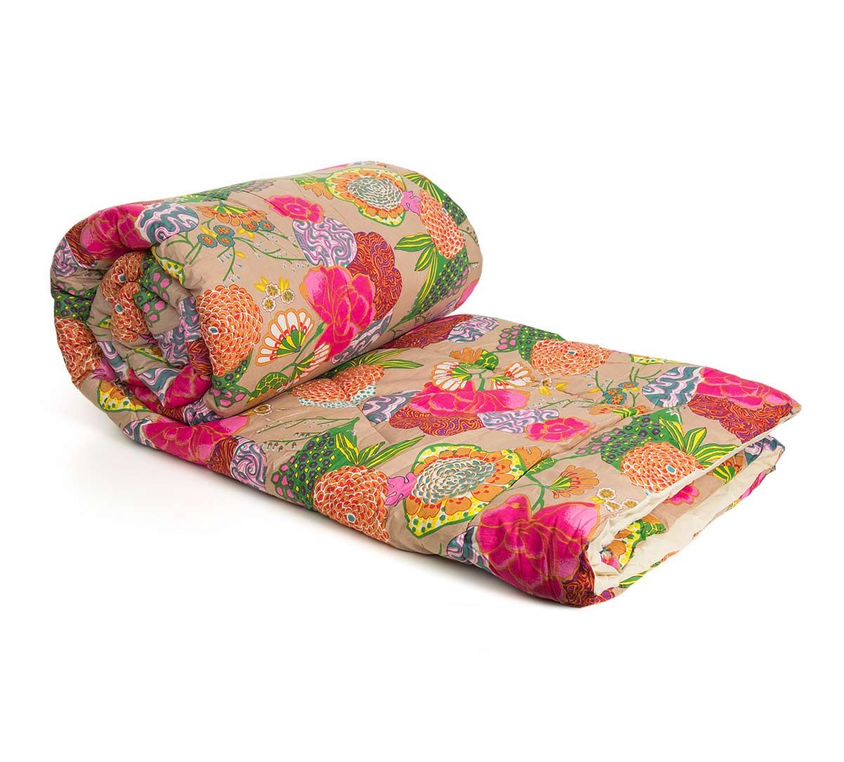 India Circus Phulari Cotton Quilt