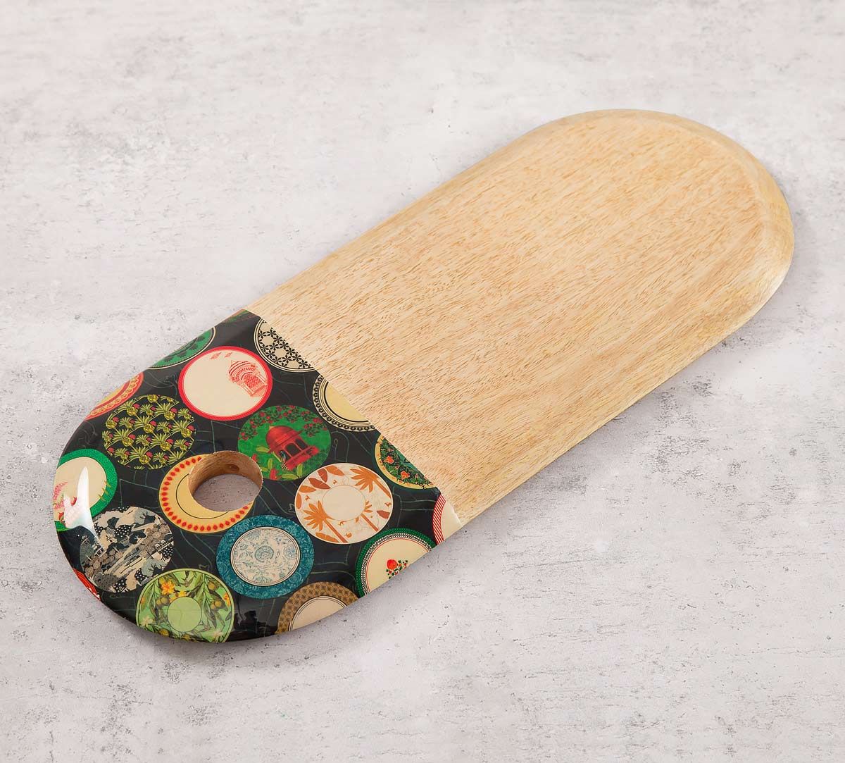 India Circus Platter Portrayal Chopping Board