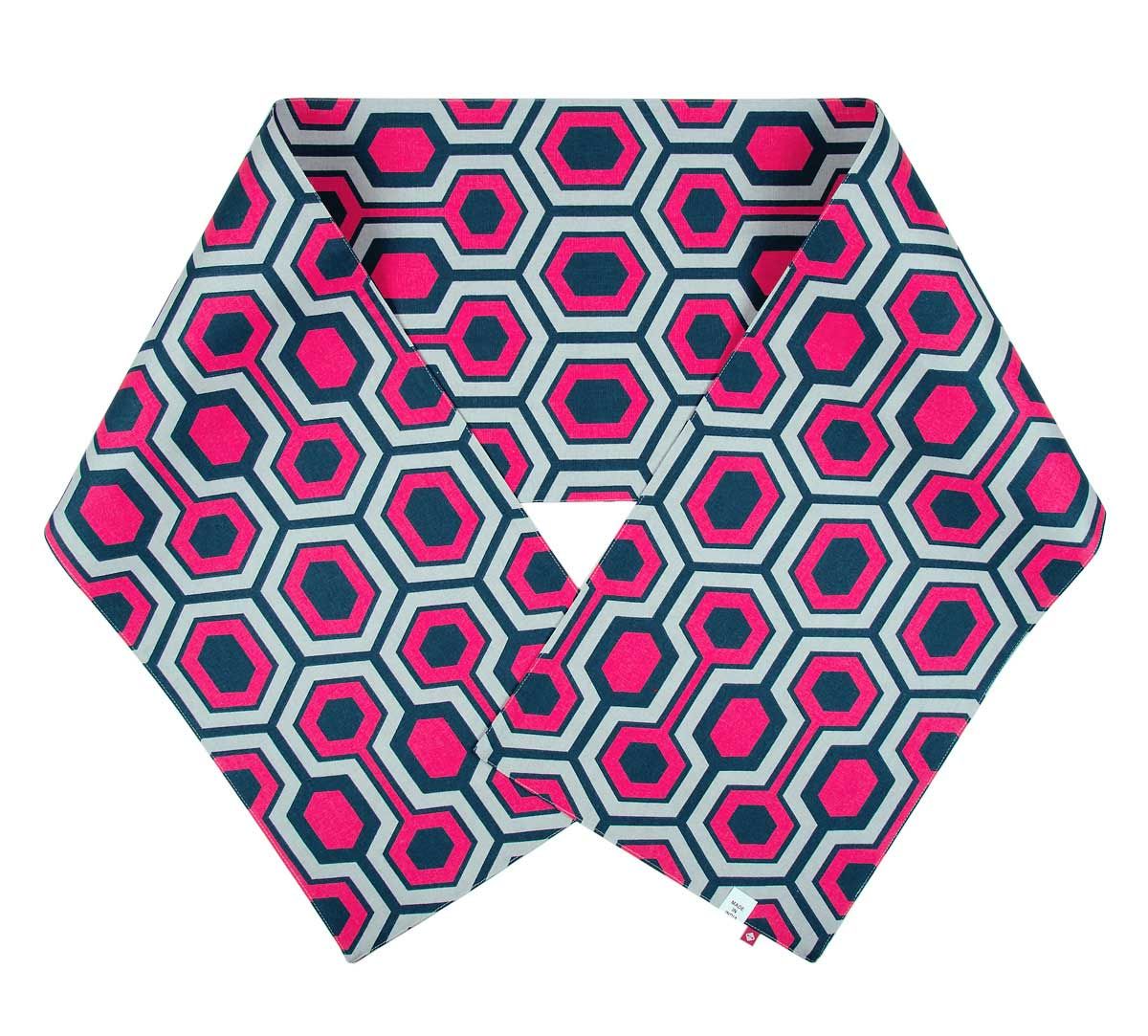 India Circus Prismatic Hexagons Bed and Table Runner