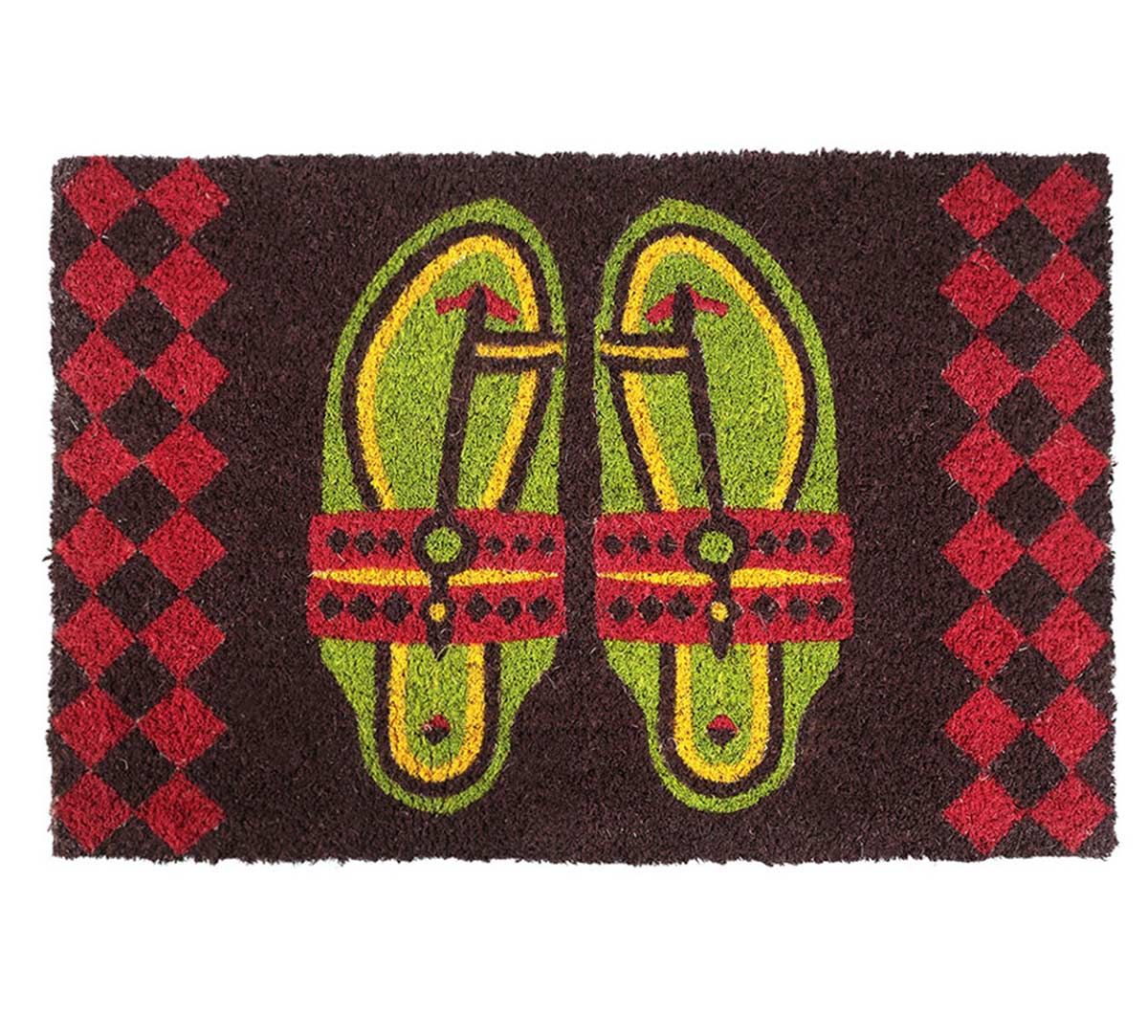 India Circus by Krsnaa Mehta Step in Style Blue Doormat