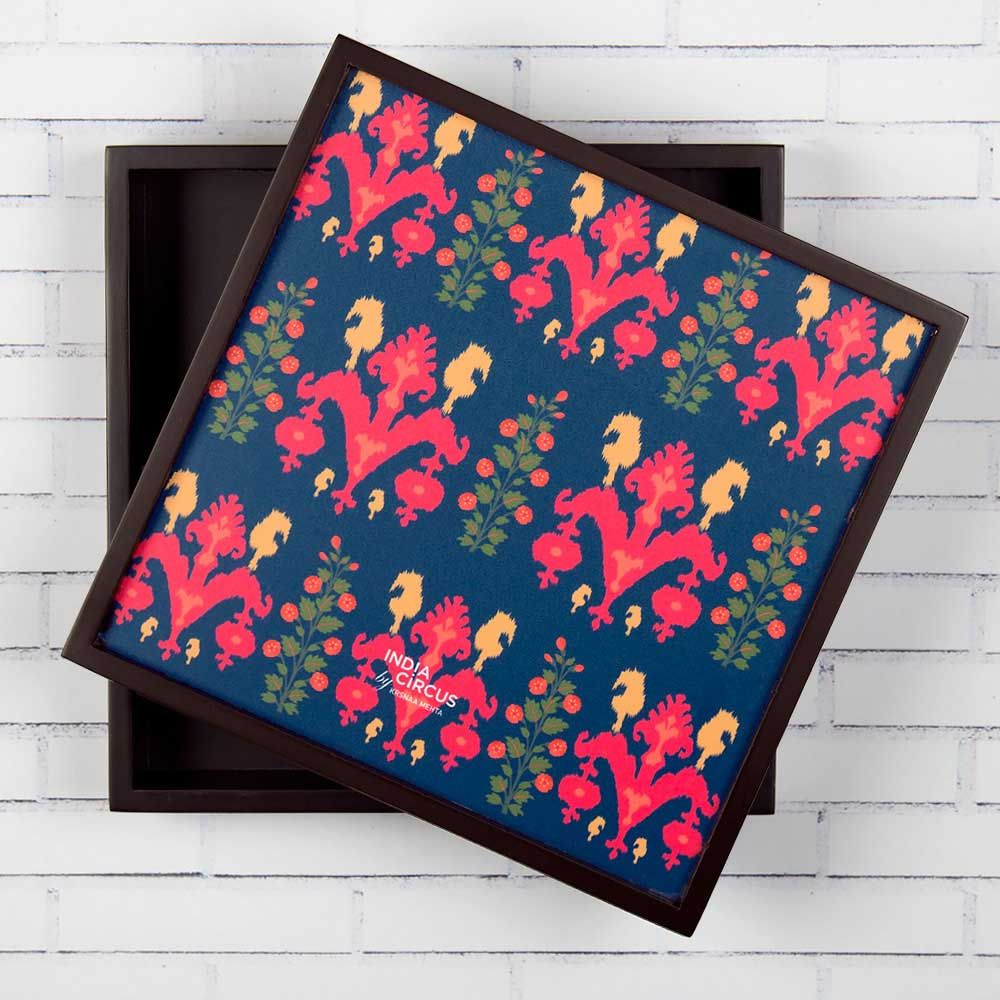 India Circus Sunshine Florist Small Storage Box