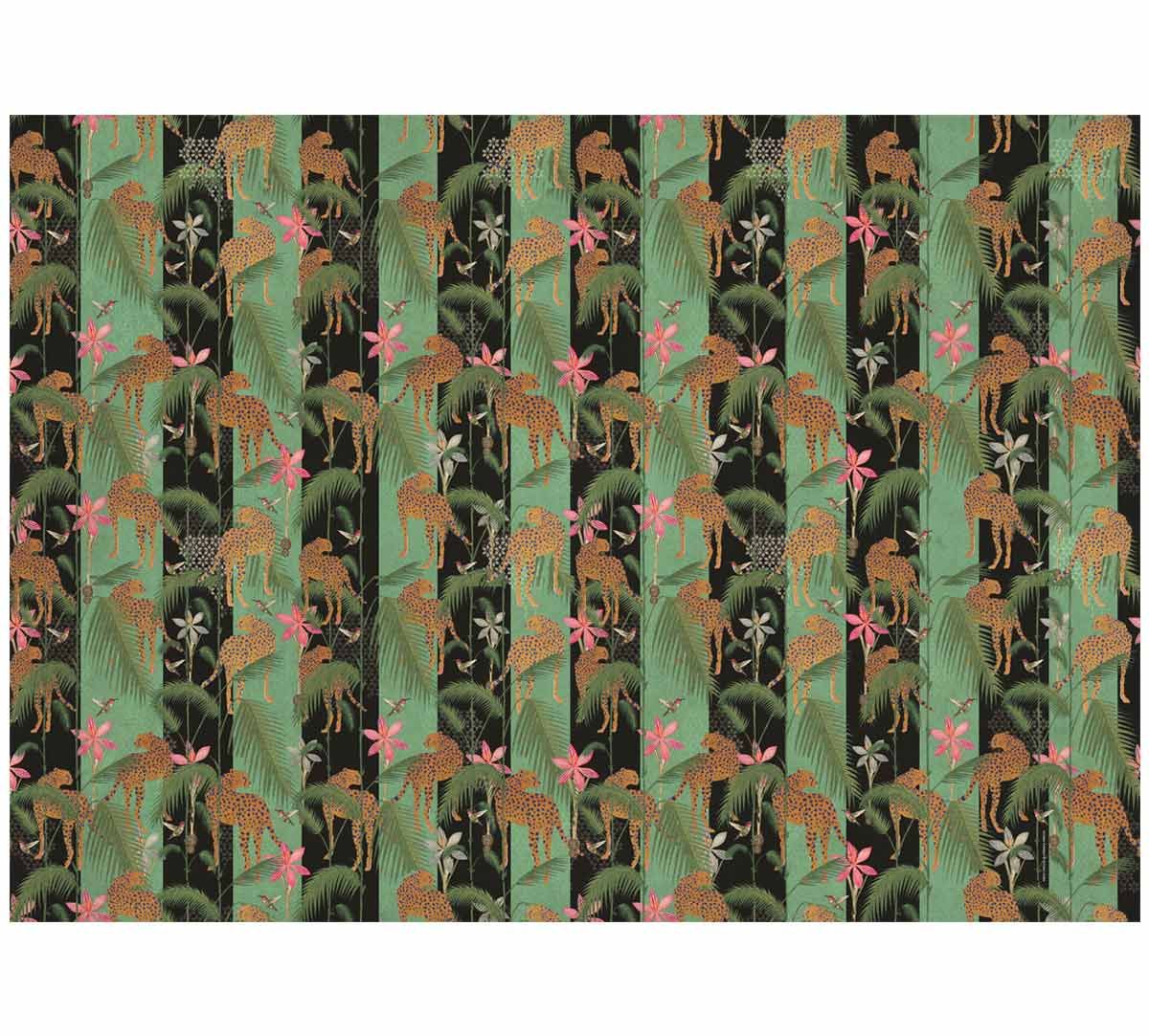 India Circus The Famished Cheetah Gift Wrapping Paper