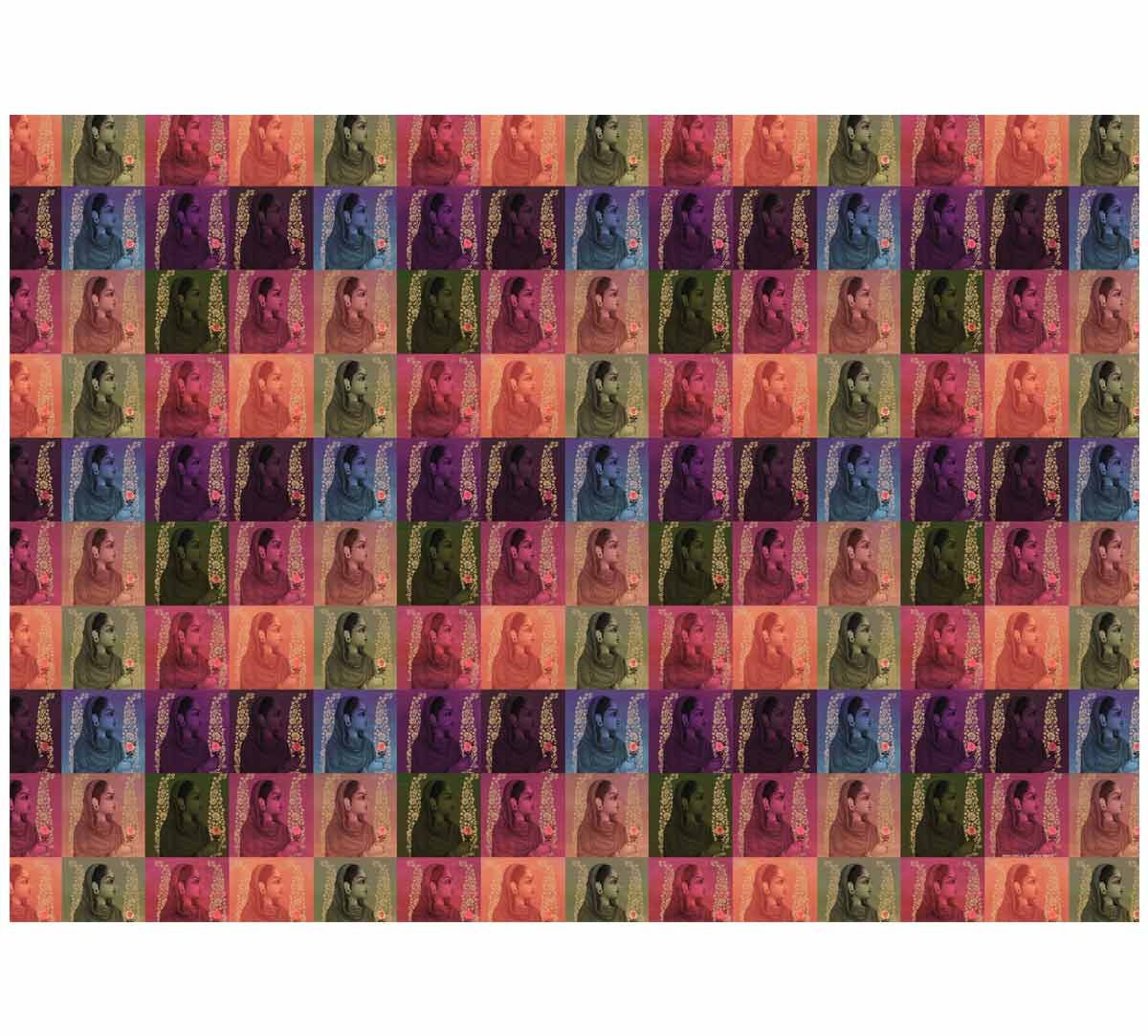 India Circus Tinted Queen Gift Wrapping Paper