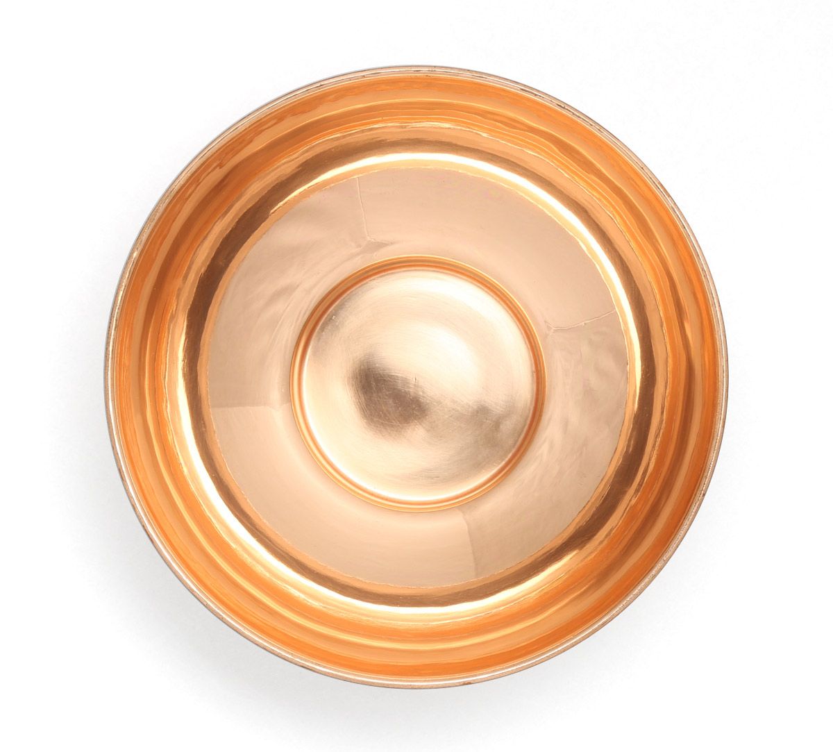 India Circus Tropical View Copper Bowl