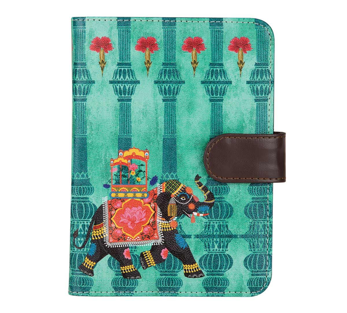 India Circus Tusker Chariot Passport Cover