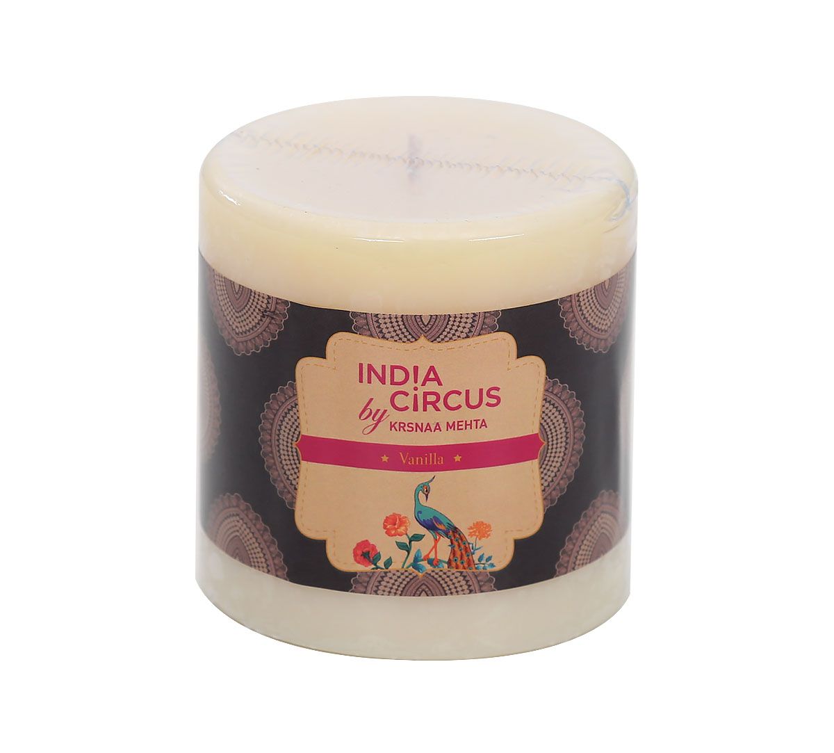 India Circus Vanilla Bean Drum Candle