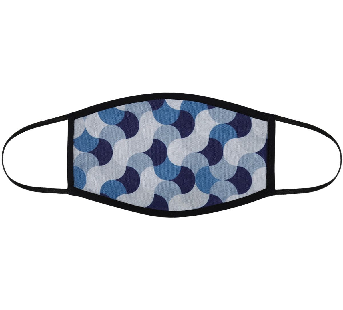India Circus Wave Montage Protective Face Mask