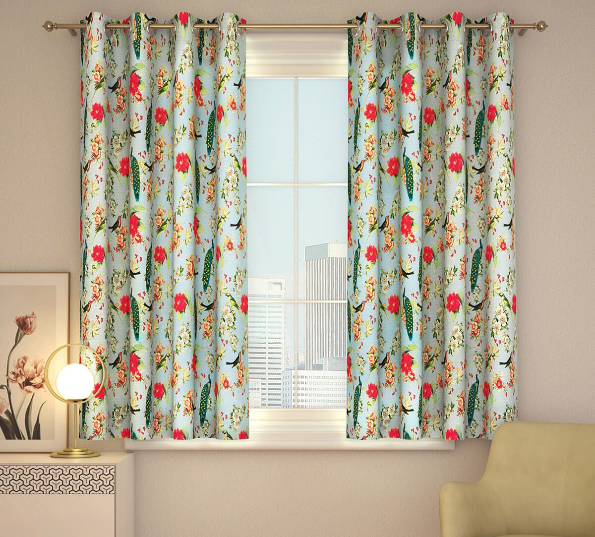 Window Curtains Online India Circus