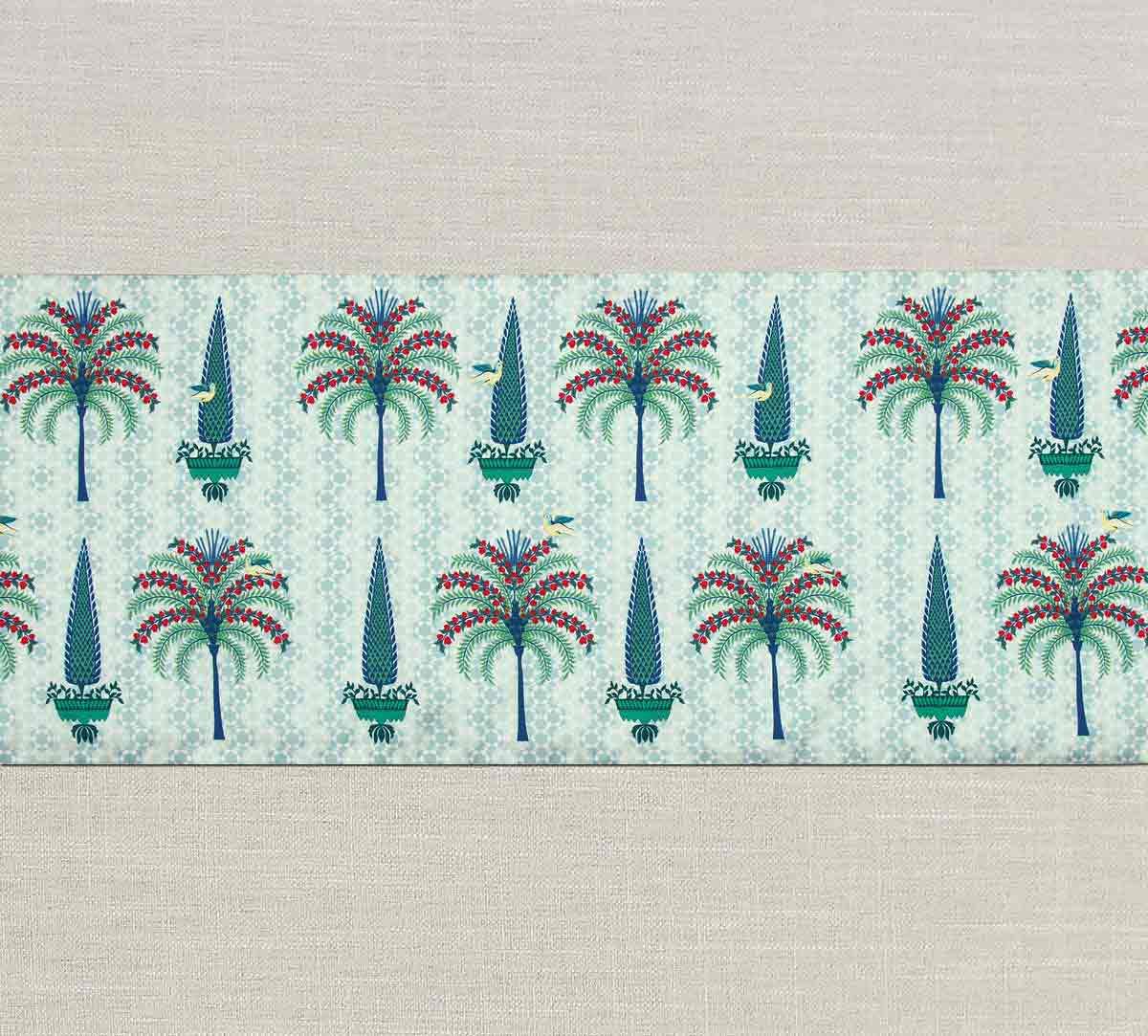 Palm Jumeriah Bed and Table Runner