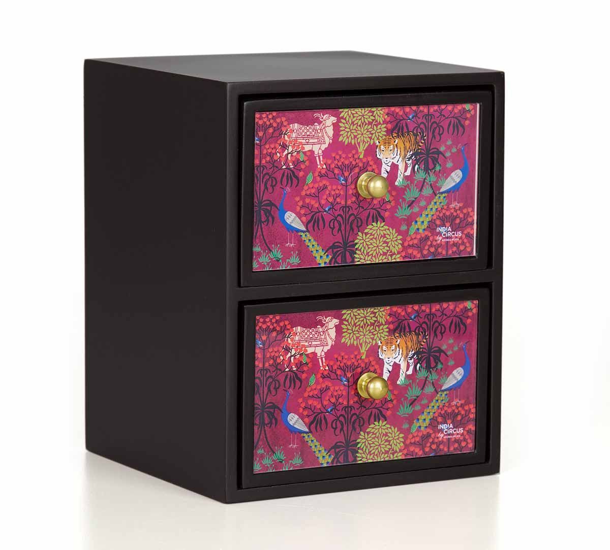 India Circus Latticed Synergy Jewellery Chest Drawers