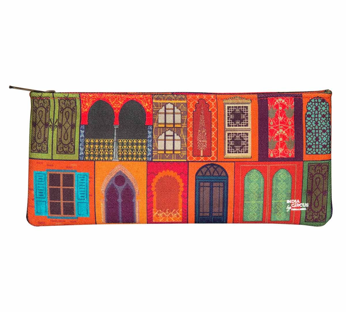 India Circus Mughal Doors Reiteration Small Makeup Pouch