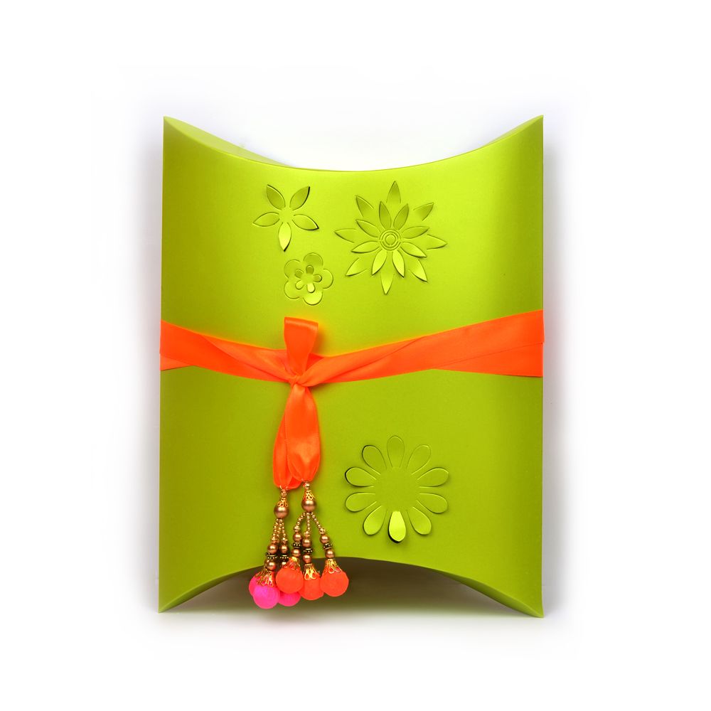 Pleasant Green Floral Gift Box - Single