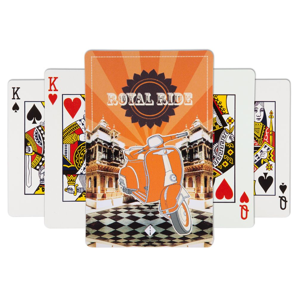 Jalebi Royal Ride Playing Card - (Set of 2)