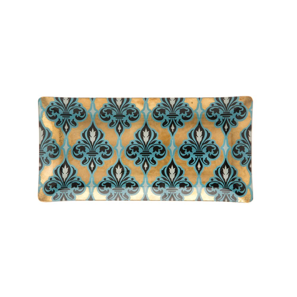 Tamara Bed Of Flowers Decorative Platter