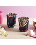 India Circus Aerial Moments Small Steel Tumbler Set of 2