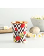 India Circus Bayrose Chevron Small Copper Tumbler