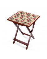 India Circus Beige Mystic Rose Kettles Side Table