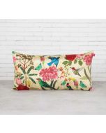 India Circus Bird Land 16" x 8" Blended Taf Silk Cushion Cover