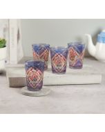 India Circus by Krsnaa Meha Spring Bloom Chai Glass Set of 4