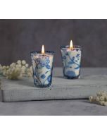 India Circus by Krsnaa Mehta Blaue Blume Conical Candle Votive Set of 2