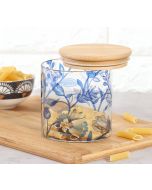 India Circus by Krsnaa Mehta Blaue Blume Glass Jar 680mL