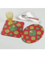 India Circus by Krsnaa Mehta Blossom Tales Trivet Set of 2