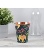 India Circus by Krsnaa Mehta Fronds and Florets Copper Tumbler Big
