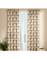India Circus by Krsnaa Mehta Island Palms Full Length Curtain