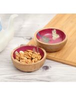 India Circus by Krsnaa Mehta Magenta Biome Mystique Snack Bowl (set of 2)