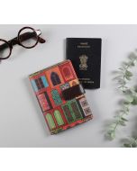 India Circus by Krsnaa Mehta Mughal Doors Reiteration Passport Cover