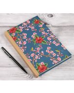 India Circus by Krsnaa Mehta Purssian Perching Floral Paradise A5 Notebook