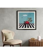 India Circus by Krsnaa Mehta The Sacred Land Framed Wall Art