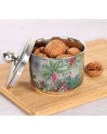 India Circus by Krsnaa Mehta Tropical View Steel Bowl with Lid