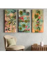 India Circus by Krsnaa Mehta Wildflower Whimsy Wall Art Set of 3