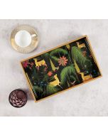 India Circus Forest Fetish Rectangle Serving Tray