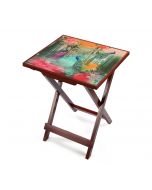 India Circus Peacock Dwar Side Table