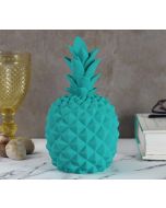 India Circus Teal Pineapple Decor Accent