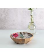 India Cricus by Krsnaa Mehta March Of The Blossoms Big Wooden Bowl