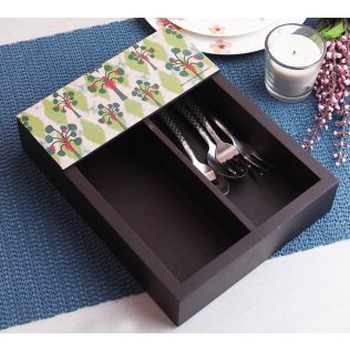 India Circus Invisible Butterflies Cutlery Tray