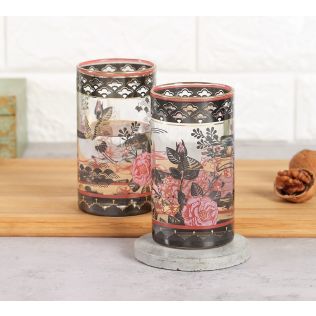 India Circus by Krsnaa Mehta Birds of Paradise Tumbler set of 2