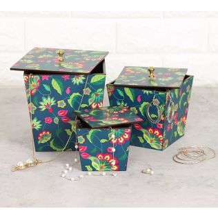 India Circus by Krsnaa Mehta Cyanic Pop Burst Storage Box