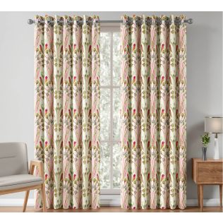 India Circus by krsnaa Mehta Dichasial Charm Curtains Set of 2