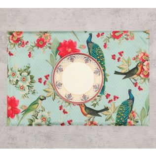 India Circus by Krsnaa Mehta Feathered Garden Table Mats Set of 6