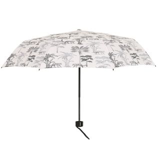 India Circus by Krsnaa Mehta Grayscale Safari 3 fold Umbrella