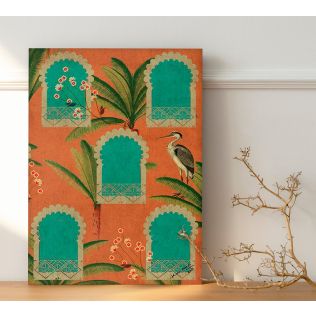 India Circus by Krsnaa Mehta Heron's Palace Canvas Wall Art